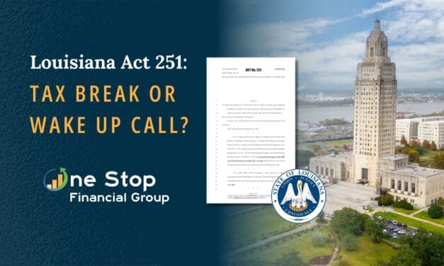 Louisiana Act 251: A Compassionate Tax Break or Wake Up Call